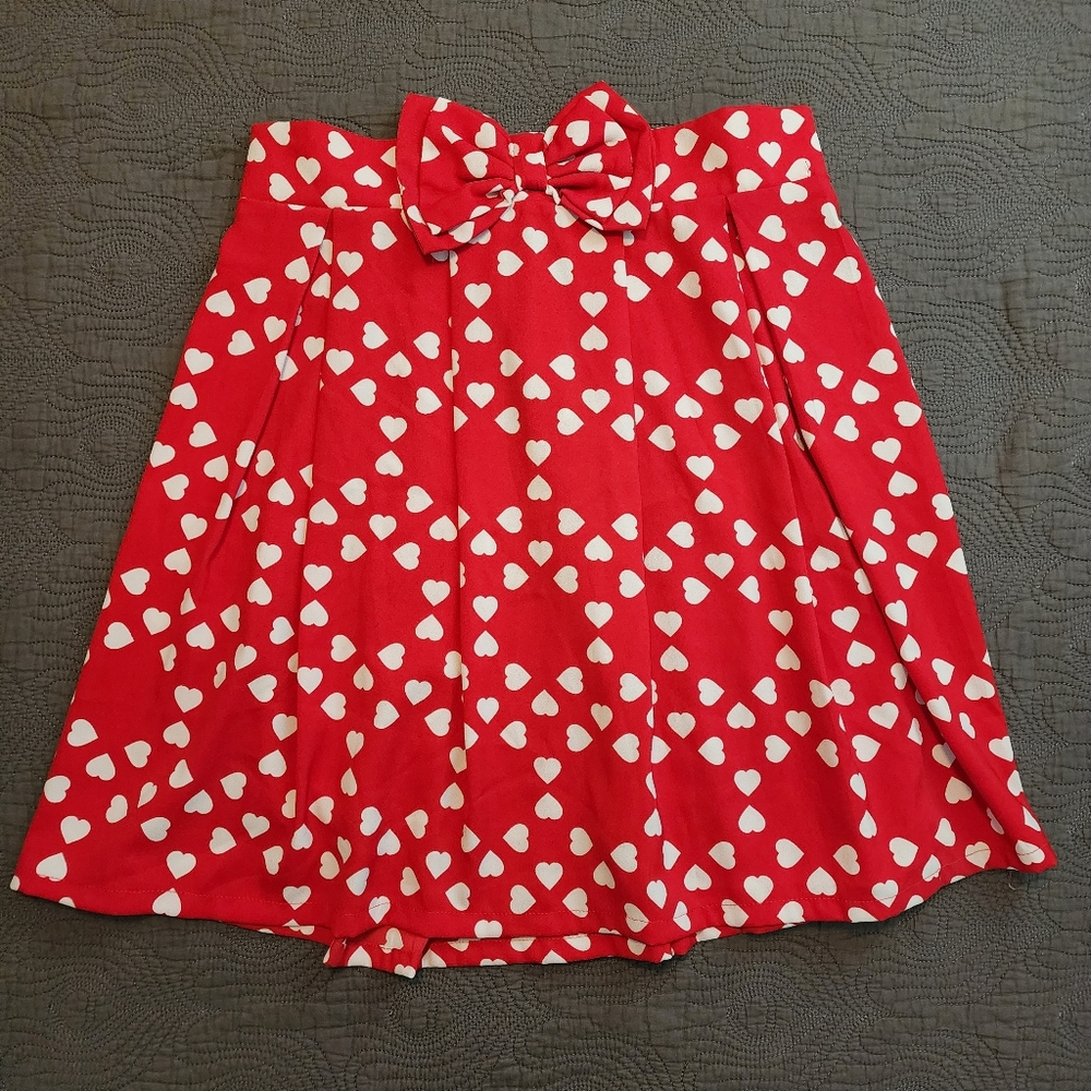 EUC Novelty Print Skirt